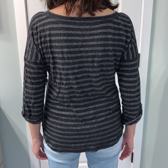 Banana Republic Sparkly Striped Top - Picture 3 of 10